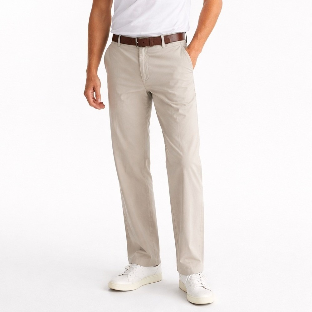 Vineyard Vines Mens Khaki Chino Pants Slim Straight Beige Cotton 28x32 Tan Chino
